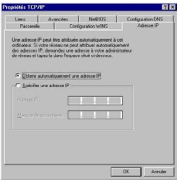 HERCULES HWNPCM-300 - Windows 98 SE : Partager une connexion ADSL dans un réseau de type Infrastructure - 2