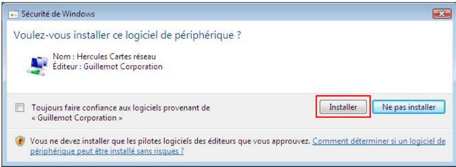 HERCULES HWNPCM-300 - Sous Windows Vista - 1