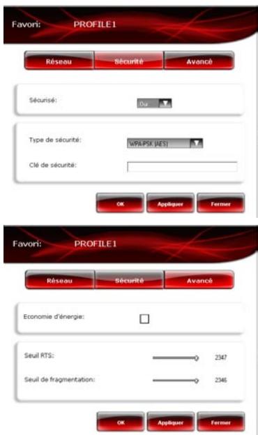 HERCULES HWNPCM-300 - Fenetre Voir / Modifier les favorsis - 2