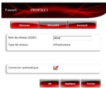 HERCULES HWNPCM-300 - Fenetre Voir / Modifier les favorsis - 1