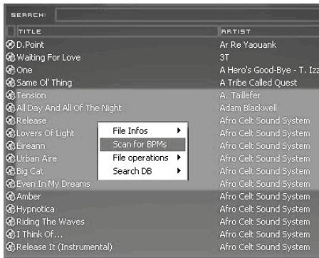 HERCULES VIRTUALDJ 6 LE TC - Analyser les BPM de vos fichiers musicaux - 1