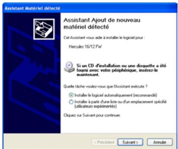 HERCULES 16 FW - Si le port FireWire de votre ordinateur est de type Mini DV : - 1