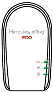 HERCULES EPLUG 200 MINI V2 - Description des voyants - 1