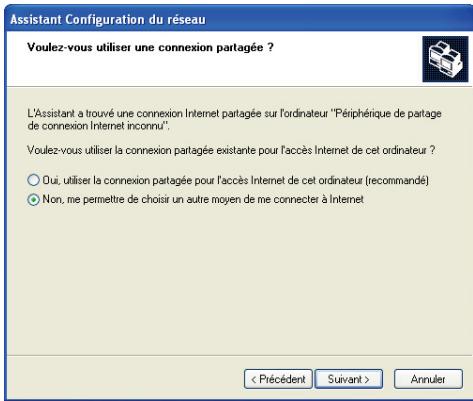 HERCULES EPLUG 200 MINI V2 - Windows XP : Utiliser l'Assistant Configuration du réseau dans un réseau de type Ad hoc - 3