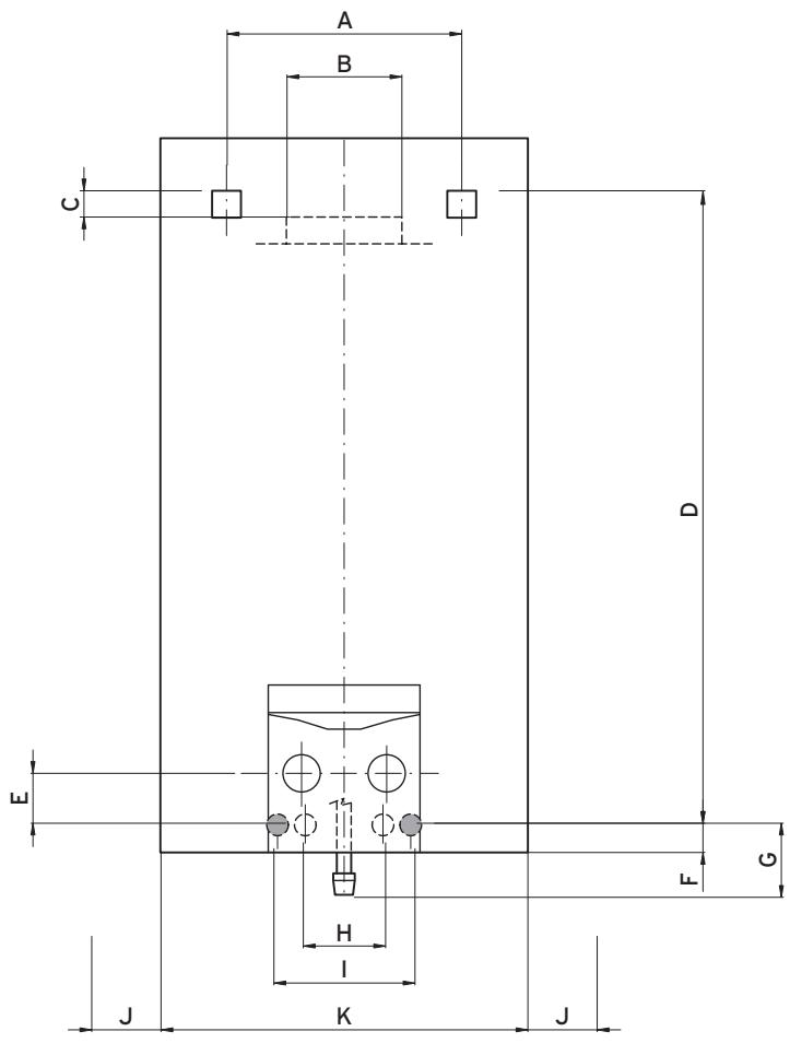 VAILLANT ATMOMAG 14-0-0 GX - Dimensions - 3