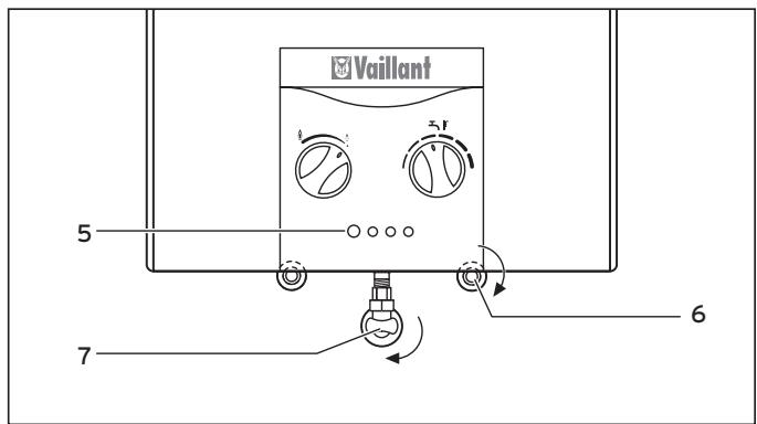 VAILLANT ATMOMAG 14-0-0 GX - Mise hors fonctionnement - 1