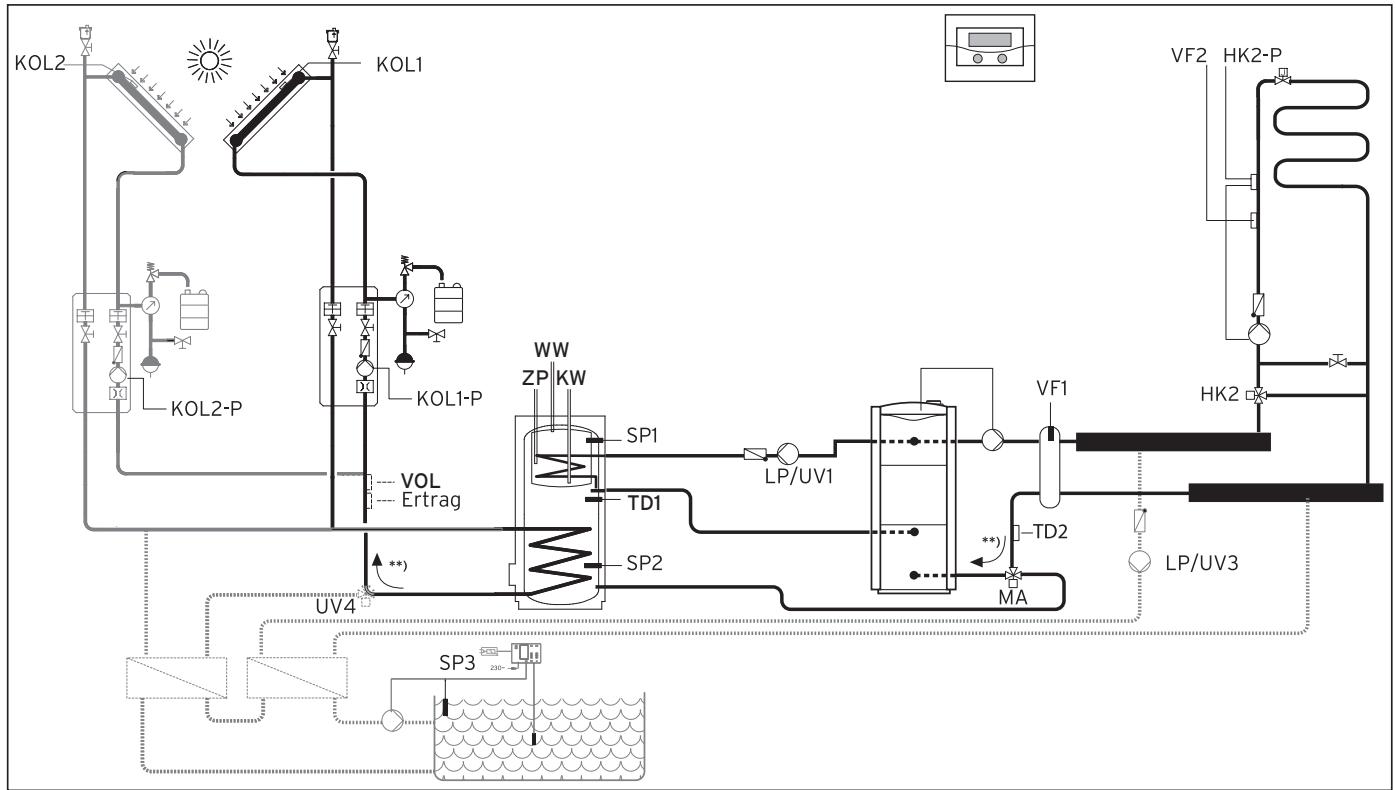 VAILLANT AUROMATIC 620 - Plan hydraulique 2 - 2