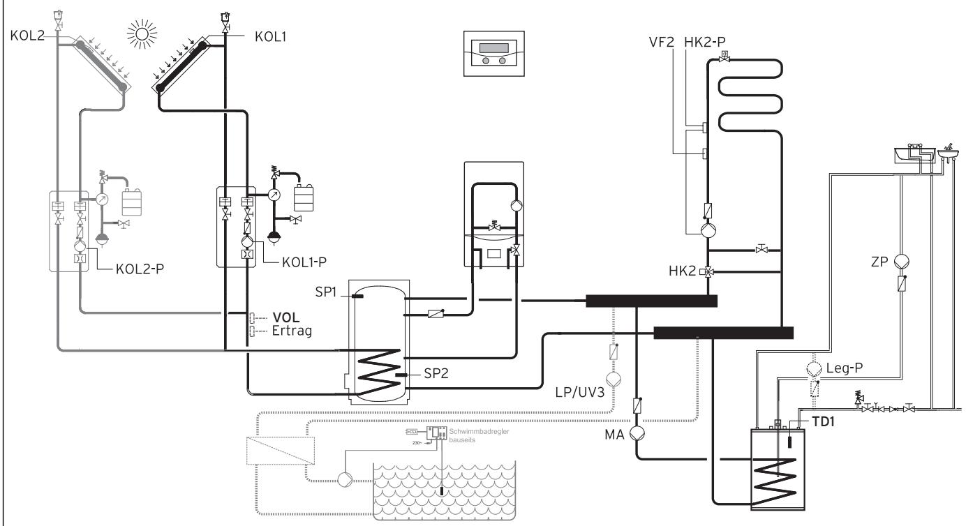 VAILLANT AUROMATIC 620 - Plan hydraulique 5 - 1