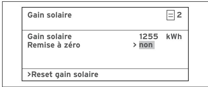 VAILLANT AUROMATIC 620 - Initialisation du rendement solaire - 1