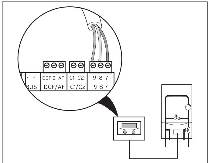 VAILLANT AUROMATIC 620 - Attention! Dysfonctionnement à cause d'un mauvais raccordement électrique! - 1