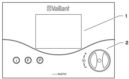 VAILLANT CALORMATIC 340F - Geräteübersicht - 1