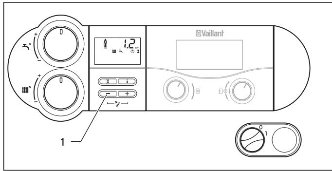 VAILLANT ECOVIT EXCLUSIV - Contrôle de la pression de l'installation - 1