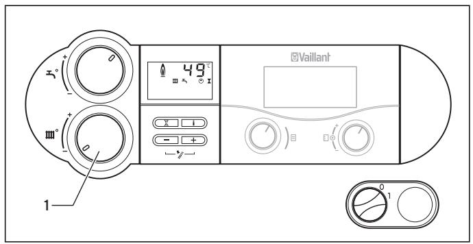 VAILLANT ECOVIT EXCLUSIV - Désactivation du mode chauffage (mode été) - 1