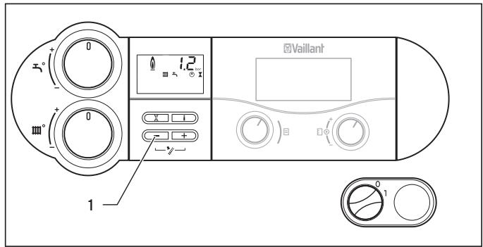 VAILLANT ECOVIT EXCLUSIV - Controllo della pressione dell'impianto - 1