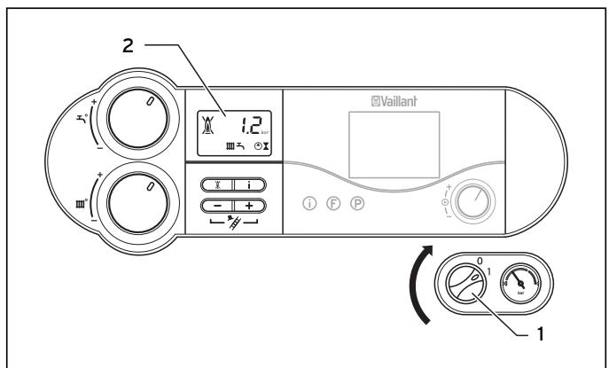 VAILLANT TURBO TEC PRO - Mise en fonctionnement - 1