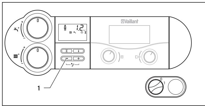 VAILLANT VKO 246-7 - Contrôle de la pression de l'installation - 1