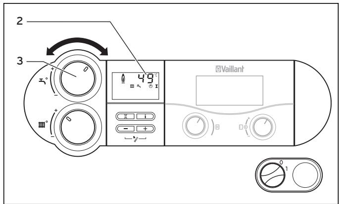 VAILLANT VKO 246-7 - Instellungen voor de warmwaterbereiding - 1