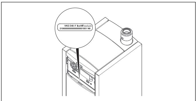 VAILLANT VKO 246-7 - Typenschild - 1