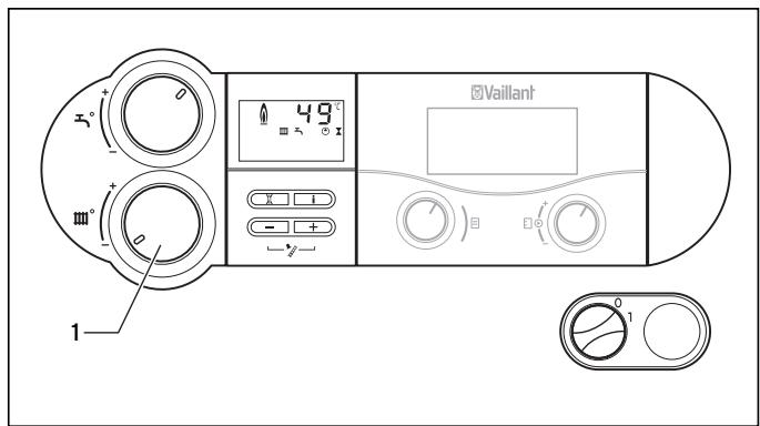 VAILLANT VKO 246-7 - Désactivation du mode chauffage (régium étaé) - 1