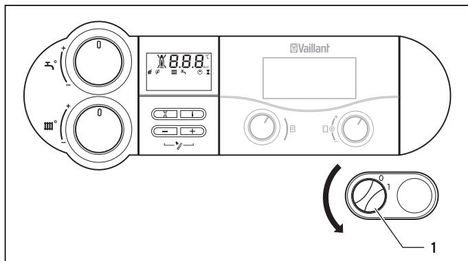 VAILLANT VKO 246-7 - Mise à l'arrêt - 1