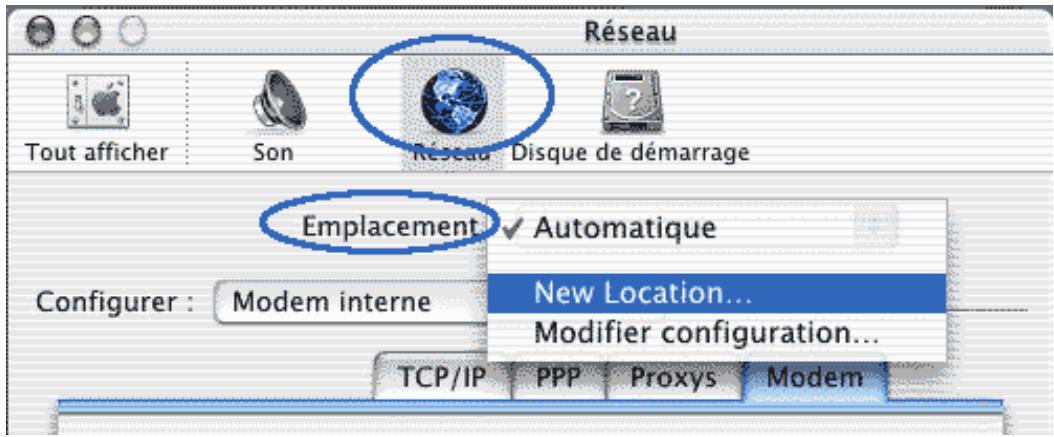 FREE CONFIGURATION DE L ACCES RTC SOUS MACOS X - 2