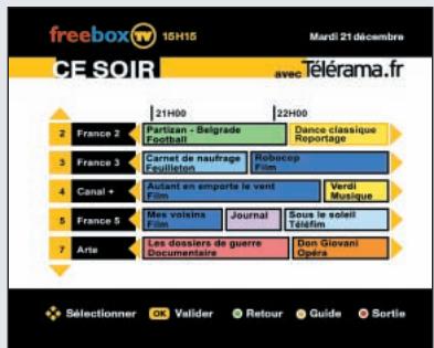 FREE BOX - - GUIDE freebox TV - 2