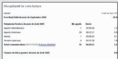 FREE BOX - - Consultation des factures FREE HAUT débit - 1