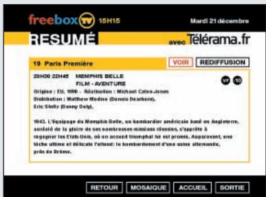 FREE BOX - - GUIDE freebox TV - 3