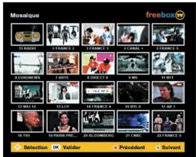 FREE BOX - - Mosaique des programmes - 1