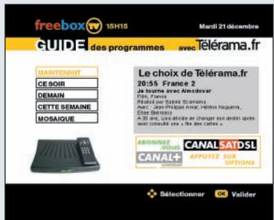FREE BOX - - GUIDE freebox TV - 1