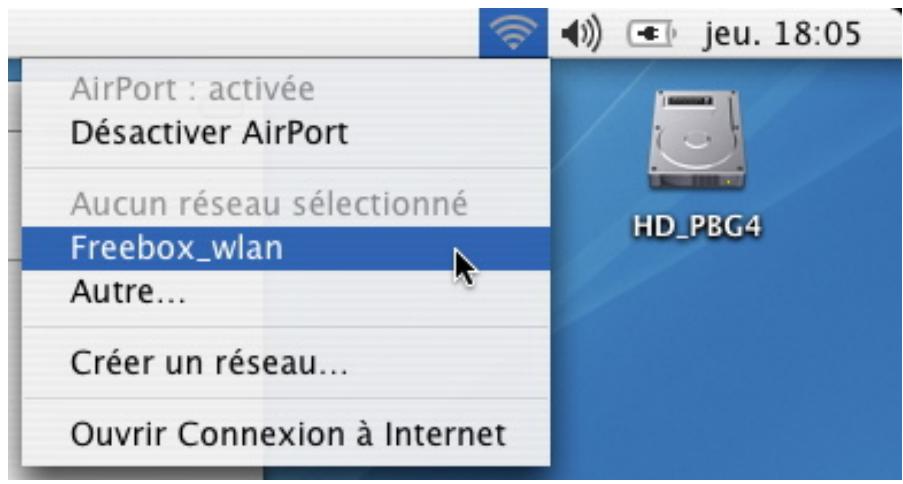 FREE BOX V4 - 2-5-3-4) Configurer votre mac pour vous connecter en wi-fi - 1
