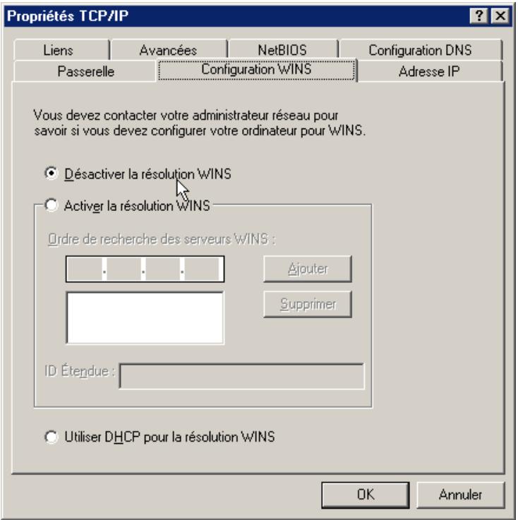 FREE BOX V4 - Support tcp/ip sous windows 95, 98 ou me. - 7