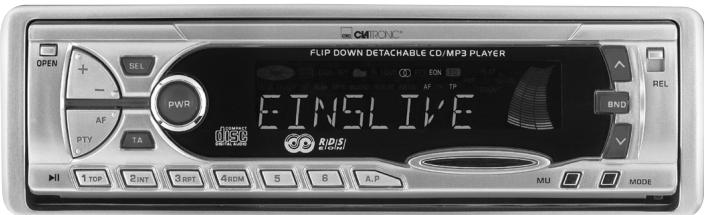 CLATRONIC AR 557 CD - Autoradio mit CD-Player - 1