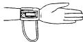 CLATRONIC BDM 2466 - Fasten the pressure cuff snugly. - 2