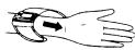 CLATRONIC BDM 2466 - Fasten the pressure cuff snugly. - 1