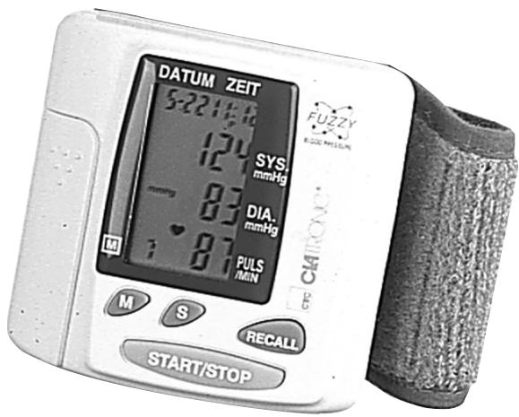 CLATRONIC BDM 2466 - Blutdruckmessgerat Blood pressure meter - 1