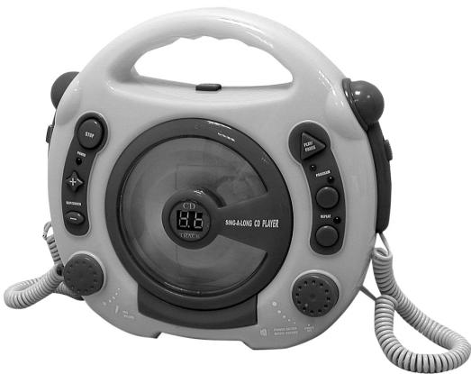 CLATRONIC CDK 642 - Sing Along CD-Player - 1