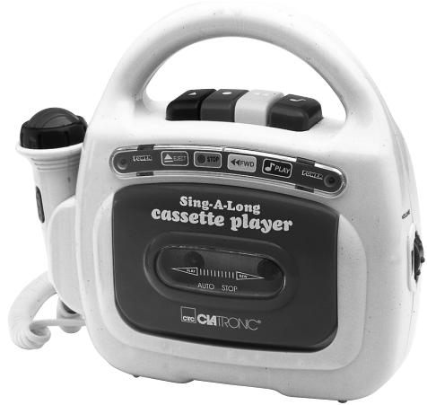 CLATRONIC CR 464 - Kinder-Kassetten-Abspielgerät - 1