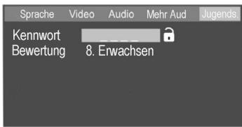 CLATRONIC DVD 568 HC - Jugendschutz - 1