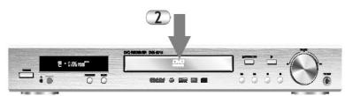 CLATRONIC DVD 568 HC - Einfugen eines Datenträgers - 2