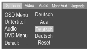 CLATRONIC DVD 568 HC - Audio (DVD Dialog-Sprache) - 1