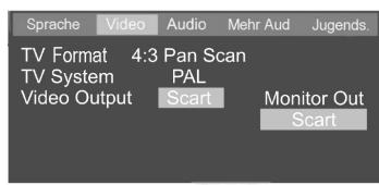 CLATRONIC DVD 568 HC - TV System (Video Norm) - 2