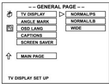 CLATRONIC DVD 593 - Set up the TV DISPLAY - 1