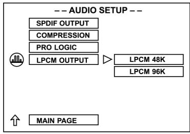 CLATRONIC DVD 593 - 4.Ajuste de la calidad LPCM - 1