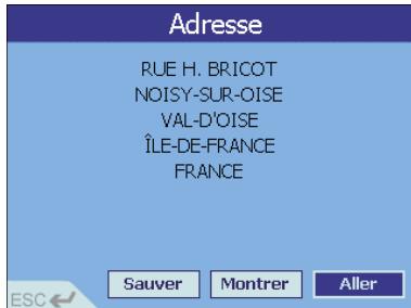 NAVMAN ICN 620 - Pour se rendre à une adresse - 3