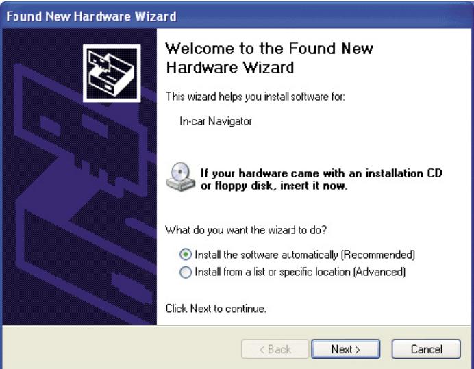 NAVMAN ICN 620 - a Utilisateurs de Windows XP - 1