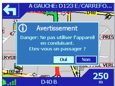 NAVMAN ICN 620 - Protection du conducteur - 1