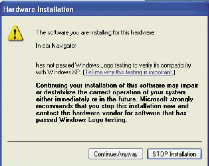 NAVMAN ICN 620 - a Utilisateurs de Windows XP - 2