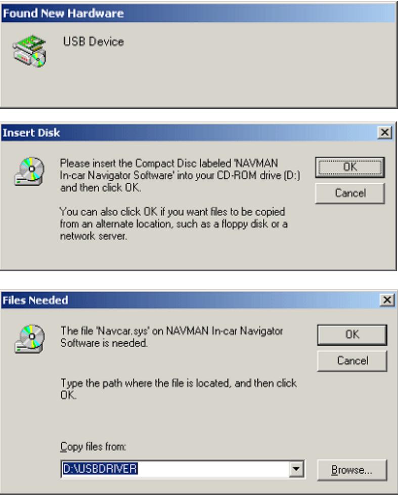 NAVMAN ICN 620 - b Utilisateurs de Windows 2000 - 1