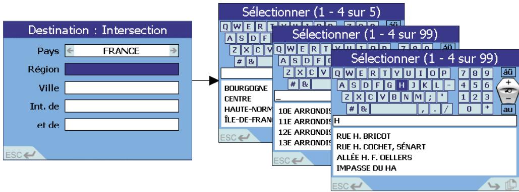 NAVMAN ICN 620 - Pour se rendre à une adresse - 5